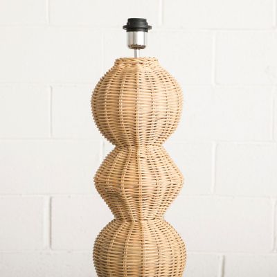 Floor lamps - Rattan Floor Lamp ZIGGI - MAHE HOMEWARE