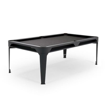 Outdoor decorative accessories - Hyphen Outdoor Pool Table - Dark Grey / Dark Grey Cloth - CORNILLEAU