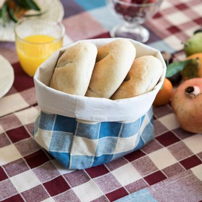 Linge de table textile - Vérifiez la corbeille à pain - MAHE HOMEWARE