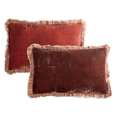 Coussins textile - Séraphine cushions - LE MONDE SAUVAGE BEATRICE LAVAL