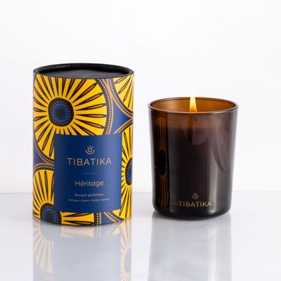 Bougies - Bougie artisanale parfumée - Héritage - TIBATIKA