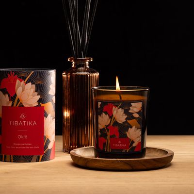 Objets de décoration - Scented handmade candle\" Okio\ " - TIBATIKA