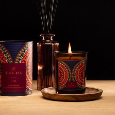 Objets de décoration - Bougie artisanale parfumée "Inti" - TIBATIKA