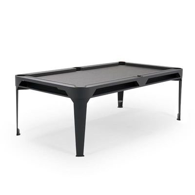 Outdoor decorative accessories - Hyphen Outdoor Pool Table - Dark Grey / Light Grey Cloth - CORNILLEAU