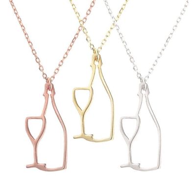 Jewelry - Le Flacon Pendant Necklace - CHAMPAGNE EVERY DAY