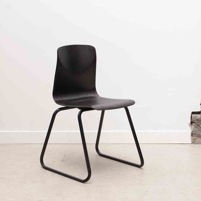 Chairs - Galvanitas chair reissue S23 ebony and black - CARTEL DE BELLEVILLE