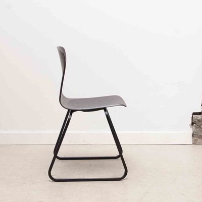 Chairs - Galvanitas chair reissue S23 ebony and black - CARTEL DE BELLEVILLE