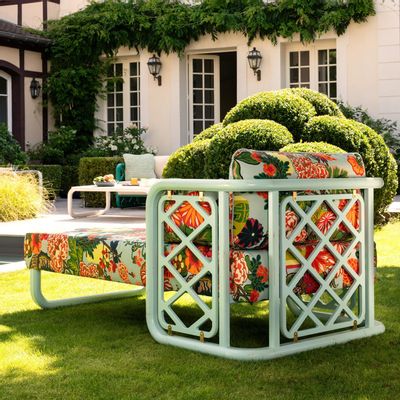 Deck chairs - French Garden Daybed - ref. 213 - MOISSONNIER
