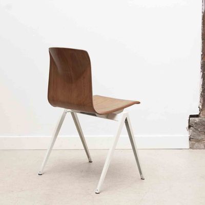 Chaises - Chaise Galvanitas S22 Chêne - CARTEL DE BELLEVILLE