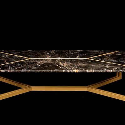 Coffee tables - Eklettico Coffee Table Brown - ATELIER PLUS MONTECARLO