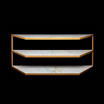 Consoles - Eklettico Console - Calacatta - ATELIER PLUS MONTECARLO