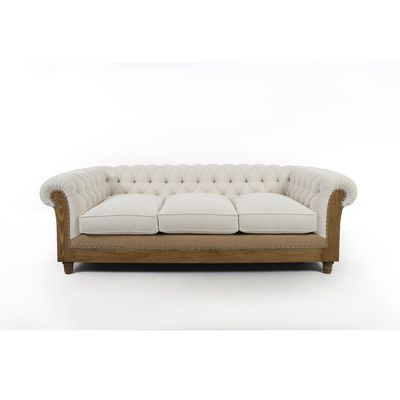 Sofas - Chesterfield Essence White Pearl | Sofa - CREARTE COLLECTIONS
