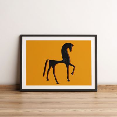 Poster - Horse Fine Art / Minimal Poster. - MATTER.