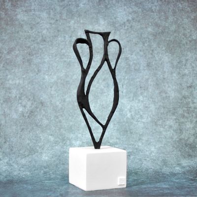 Sculptures, statuettes and miniatures - Bronze Statuette Vase - MATTER.
