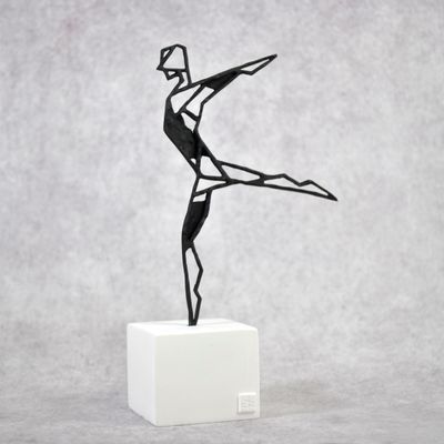 Sculptures, statuettes and miniatures - Dancer bronze handmade statuette. - MATTER.
