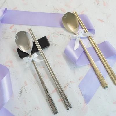 Couverts & ustensiles de cuisine - Coffret Couverts de luxe coréens - KELYS