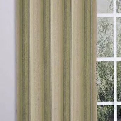 Curtains and window coverings - MONACO Voile Curtain - Panel with eyelets - 140 x 260 cm - Green Collar - IPC DECO DELL'ARTE