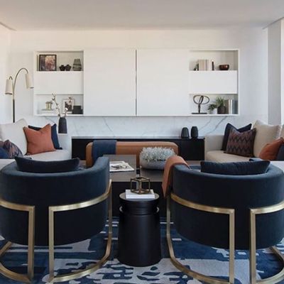 Armchairs - Julius Armchair in Brass - DUISTT