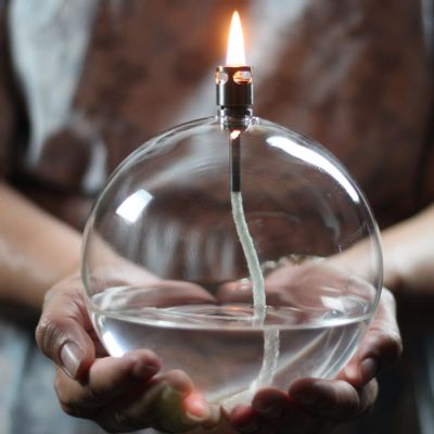 Gifts - round oil lamp - PERI LIVING