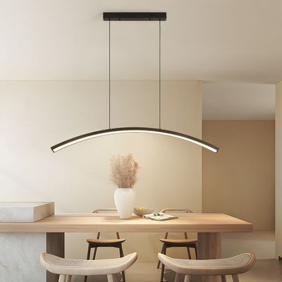 Kitchens furniture - Kéula LED Ceiling Lamp: Modern Design, Adjustable Height and Variable Brightness - OUI SMART