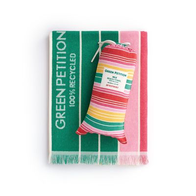 Paréos - Serviette de plage Nile 100 x 180 cm - GREEN PETITION