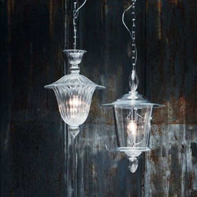 Pièces uniques - Suspension - Lanterne en verre de Murano - MILODINA