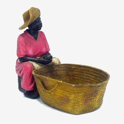 Decorative objects - RESIN FIGURE OF AN AFRICAN WOMAN - QUAINT & QUALITY