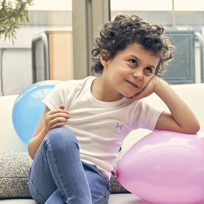Children's apparel - 6A Pisces Boxer T-Shirt - CHARLIE DANS LES ETOILES
