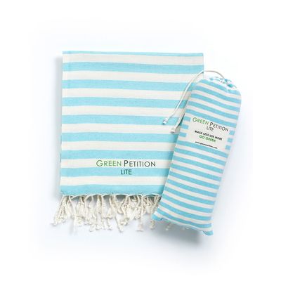 Paréos - Serviette Mare Capri Fouta 90x180 cm - GREEN PETITION