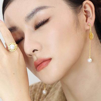 Jewelry - Fortune Drum Filigree Pearl Earrings - WEI YEE INTERNATIONAL LIMITED