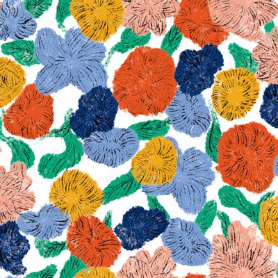 Apparel - Colorful Flowers - BLUMA STUDIO