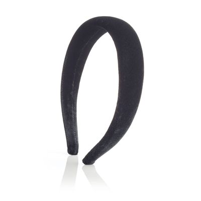 Headbands - VELVET Curved Velvet Headband - VALÉRIE VALENTINE