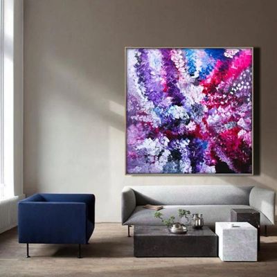 Gifts - Silent Cycles Original Oil Painting No. 46 - MOTI ART & DESIGN