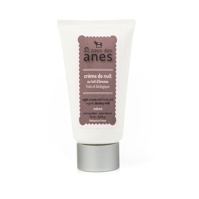 Beauty products - Night cream with fresh and organic donkey milk - AU PAYS DES ANES - HYDR'ANESS