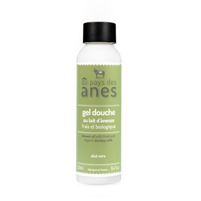 Beauty products - Shower gel with fresh and organic donkey milk - AU PAYS DES ÂNES
