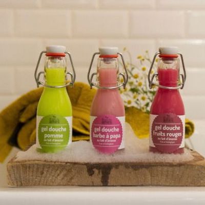 Beauty products - Lemonade shower gel with fresh and organic donkey milk - AU PAYS DES ÂNES