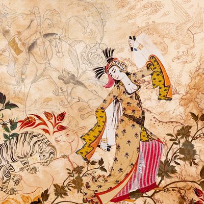 Other wall decoration - Wild dance - Wallpaper - DESIGNMIXER