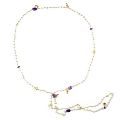 Jewelry - NECKLACE\" ANI\” AMETHYST - KARAWAN AUTHENTIC