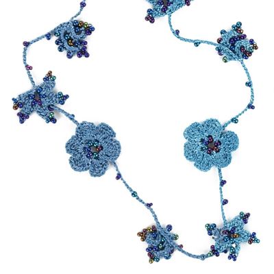 Jewelry - NECKLACE\" CRYSTAL\” LAGOON - KARAWAN AUTHENTIC