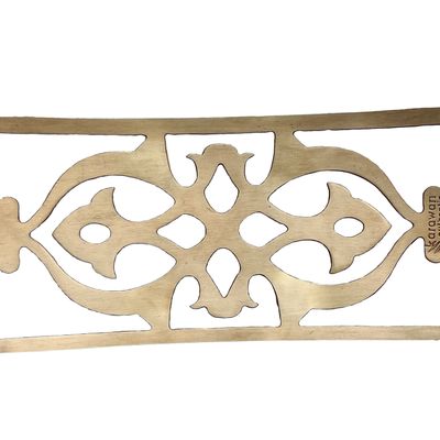 Soap dishes - SMOOTH BRASS BATHROOM HOLDER 'NAIRI' - KARAWAN AUTHENTIC