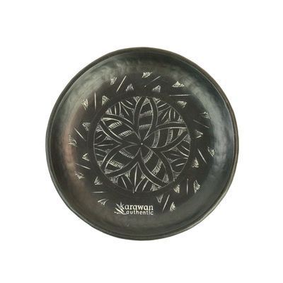 Decorative objects - MINI BLACK BRASS CUP ENGRAVED WITH 'ARABESK' - KARAWAN AUTHENTIC