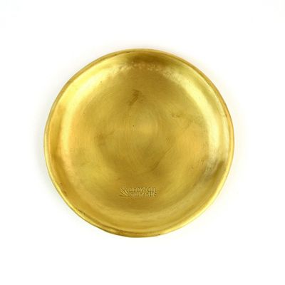 Decorative objects - 'MOON' MINI GOLD SMOOTH BRASS CUP - KARAWAN AUTHENTIC