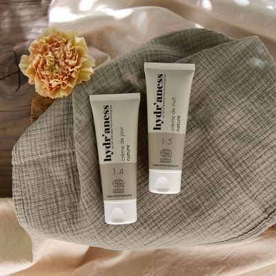 Cosmétiques - Crème de nuit certifiée bio au lait d'ânesse frais - HYDR'ANESS