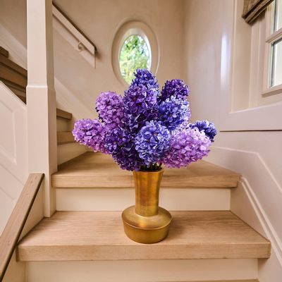 Floral decoration - Artificial Hyacinths, a true gem amongst the early season flowers. (real touch collection) - SILK-KA BV