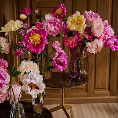 Décorations florales - Artificial peonies, a timeless symbol of elegance and grace. - SILK-KA BV