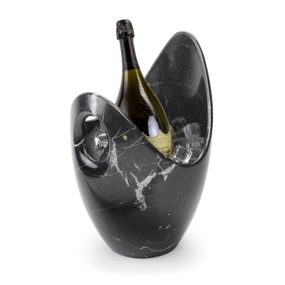 Vases - Seau à champagne en marbre Marquina - ATELIER BARBERINI & GUNNELL