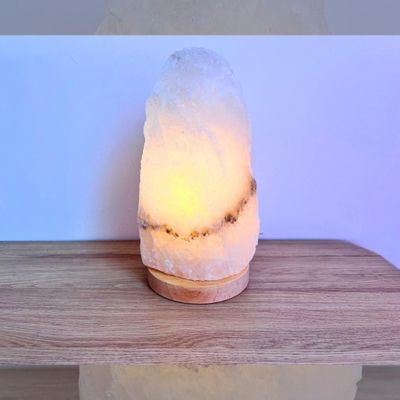 Objets de décoration - Lampe de sel Rock blanche : 3-5Kg - COCOONME