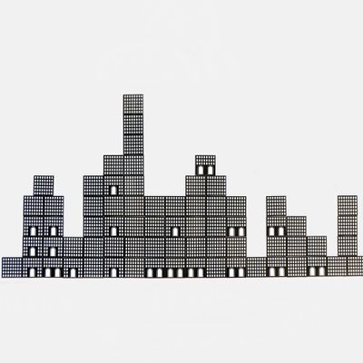 Decorative objects - Fritz Metropolis Mega Fridge Magnets - Pack of 70 magnets to create mosaics - BEAMALEVICH