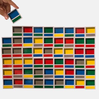 Decorative objects - Unité Le Corbusier Brutalism Archi Fridge Magnets - 54 pieces - BEAMALEVICH