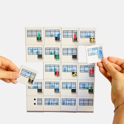 Decorative objects - Staatliches Bauhaus Dessau Architecture Fridge Magnets - 20 pieces - BEAMALEVICH